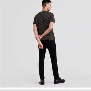 Levi's 501S Black Skinny Jeans for Men